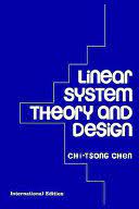 Linear System Theory And Design Chi Tsong Chen Google Books