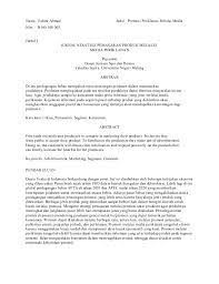Judul tentunya juga mempunyai kaidah penulisannya sehingga dapat dianggap sebagai judul layak. Kumpulan Jurnal Dan Karya Ilmiah