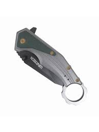 This is an aow item that requires a $5 tax stamp. Arsenal Knives Techtonic Assisted Open Karambit