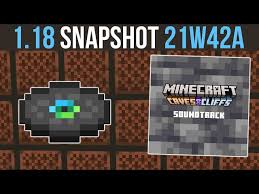 You can enjoy music content in many ways, including inserting a cd into the cd drive and playing its m. Minecraft 1 18 Snapshot 21w42a Adds New Caves Cliffs Part 2 Music