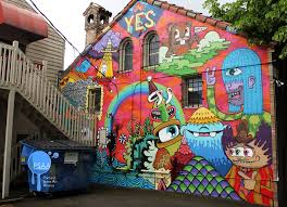 Mothership music (3611 ne mlk)—great used gear, plus records, clothes, and live shows, too! Music Millennium Mural Portland Street Art Alliance