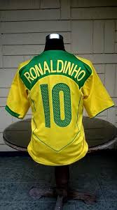 Enjoy fast delivery, best quality and cheap price. Brazil 2004 Copa America Champion Ronaldinho 10 Jersey Nike Shirt Camiseta Large Jersey Football Shirts Football Jerseys