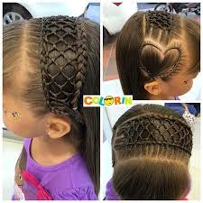 Resultado De Imagen Para Peinadoscolorin Peinados Infantiles Peinados Con Trenzas Para Ninas Trenzas De Ninas