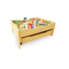 A train table is a specially designed table to arrange all the elements of a toy train set neatly. 12 Best Train Tables For Kids In 2021 Wooden Train Tables Sets