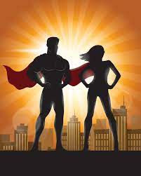 Marketing Superheroes Superhero Silhouette Superhero Background Superhero Art Projects