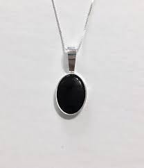 Black Onyx Necklace Black Onyx Pendant Black Onyx And Sterling Silver Black Onyx Jewelry Bla Black Gemstone Necklace Black Onyx Necklace Black Onyx Jewelry