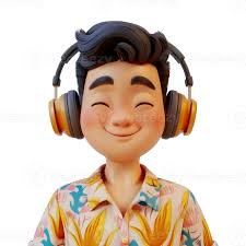 3d illustration relaxation music 20946454 PNG