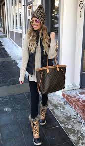 Love This Fall Look With A Touch Of Leopard Casual Winter Outfits Winter Outfits Perfect Winter Outfit