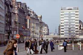 Leipzig Am Sachsenplatz Zur Messezeit Im Marz 1975 Leipzig Ostberlin Ddr
