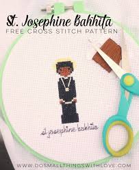 With over 200 designs, you'll find something here that is perfect for your next cross stitch project. St Josephine Bakhita Cross Stitch Pattern Free Catholic Sprouts