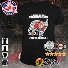 The bucs pro shop is stocked with officially licensed tampa bay buccaneers find the licensed bucs nfc champions locker room shirts and hats at the official store to ring in the victory, and find brand new tampa bay. Tampa Bay Buccaneers Super Bowl Champions 2021 We Re Family Shirt Hoodie Sweatshirt And Tank Top