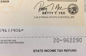 Jason Alderman On Twitter: "Getting My Income Tax Refund Is Even Sweeter  When The Check Is Signed By @Bettyyeeforca. Https://T.co/Gd8Tufnbix" /  Twitter