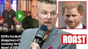 EMBARRASSING! Harry CONFRONTS Pat McAfee For Humiliating His ESPYs Award  During ESPN Show