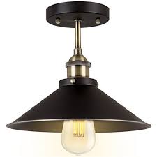 Revel Indie 10 Industrial Semi Flush Mount Ceiling Light Https Www Amazon Com Dp Ceiling Lights Modern Bathroom Light Fixtures Flush Mount Ceiling Lights