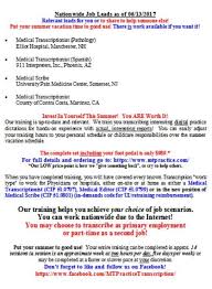 There Is Always Work Available For A Fully Trained Transcriptionist