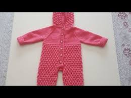 Bonbon Ornegi Bebek Tulumu Yapilisi 1 Bolum Kapson Youtube Bebek Tulumu Baby Knitting Patterns Bebek