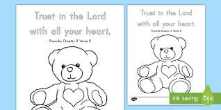 Home alphabet animals artwork bible birthdays cartoons countries fairy tales fantasy flowers fruit holidays homes music nature people rainbows school space sports transportation video game characters weather color by numbers connect the dots dot puzzles simple shapes. Proverbs 3 5 Coloring Page Teacher Made