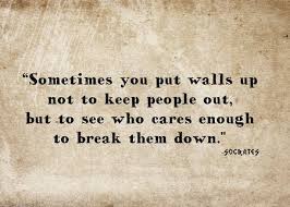 Breaking Down Walls Quotes. QuotesGram via Relatably.com