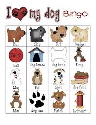 I Love My Pet Bingo Puppy Party Theme Dog Themed Parties Puppy Birthday Parties