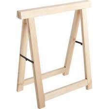 Treteau Pin Super Pro H 80 X L 73 5 Cm Treteaux Bois Treteaux Bureau Bois