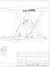 Pin On Diy Scissor Table Lifter