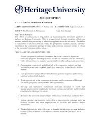 Financial aid counselor iii resume. Telecharger Gratuit Transfer Admissions Counselor Job Description