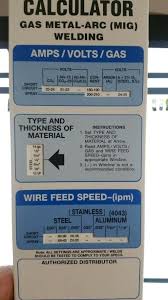 Mig Welding Aluminum Settings Mawdesign Co