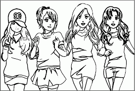 Explore 623989 free printable coloring pages for your you can use our amazing online tool to color and edit the following bff coloring pages. Friends Forever Coloring Page Coloring Home