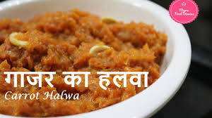 This dessert has a soft, creamy and custardy texture with a distinct flavour which will certainly make you crave for more. Authentic Gajar Ka Halwa Recipe Gajar Halwa Recipe In Hindi Carrot H Recipes Gajar Ka Halwa Food