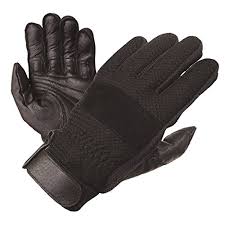 Olympia 150 Airflow I Classic Motorcycle Gloves Black Large