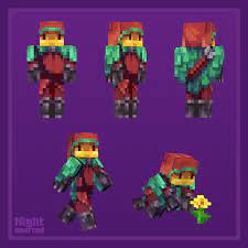 I reimagined the Sniffer as a human adventurer skin : r/Minecraft