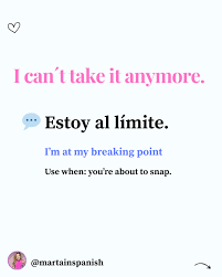 Do you ever feel like you just can't take it anymore? 😵‍💫 Here are 3  native ways to say that in Spanish — short, emotional, and used every  single day. How would