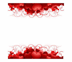 Happy valentine day typography with hearts vector. Valentines Day Background Png Transparent Png Download 19949 Vippng