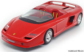 È una casa automobilistica italiana fondata da enzo ferrari nel 1947 a maranello in provincia di modena. 1989 Ferrari Mythos Concept Cabrio Guiloy 1 18 Details