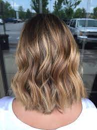 Messy Bob With Honey Balayage Balayage Hair Honey Balayage Hair Balayage