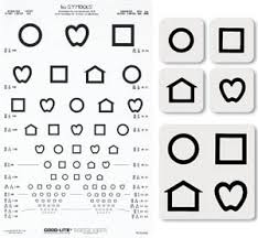 Lea Numbers 13 Line Translucent Distance Chart 3 Meter