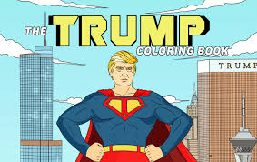 Uncivil war coloring book #nn. The Trump Coloring Book