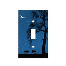 Horse Moon Stars Light Switch Cover Zazzle Com Light Switch Covers Light Switch Covers Diy Light Switch