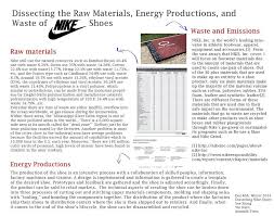 Nike Shoes Design Life Cycle