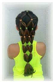 Elastics Hairstyle Summer Hairdo Hair Styles Wacky Hair Wacky Hair Days