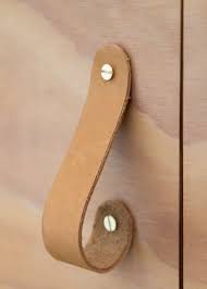 Diy Leather Hooks Pulls Leather Diy Leather Furniture Detail Diy Furniture