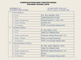 Maybe you would like to learn more about one of these? Formulir Penilaian Prestasi Kerja Ppt Download