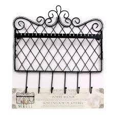 Diy wall hanging jewelry organizer & peg board: Wall Hanging Jewelry Holder