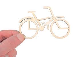 Holzerne Fahrrad 10 X 6 5cm Form Ornamente Handwerk Hangen Tag Dekoration Geschenk Decoupage Laser Mg000049 Geschnitten Holzfahrrad Ornamente Dekoration