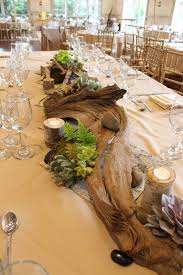 Use Natural Driftwood With Succulents To Create A Rustic Natural Ambiance To Your Wedding Succulent Wedding Decor Succulent Centerpieces Driftwood Centerpiece
