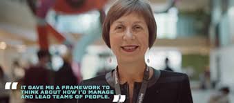 Christine a world health leader thanks to Senior Executive MBA