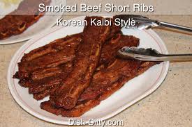 smoked beef short ribs recipe korean