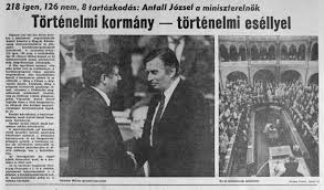 Gondolataim antall józsef kormánya megalakulásának 30. Jeszenszky Bod Peter Akos David Ibolya Es A Tobbiek Mind Ott Talalkoztak Ma Delelott Antall Jozsef Sirjanal 24 Hu
