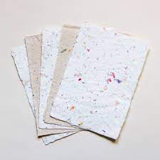 Plantable Seed Paper Handmade Paper Products Cast Paper Seed Paper Plantable Seed Paper Plantable