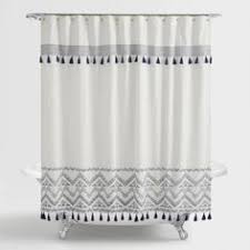 Black And Blue Shower Curtain Indigo And White Tribal Zanzibar Shower Curtain V1 Boho Shower Curtain Black Shower Curtains Stylish Shower Curtain